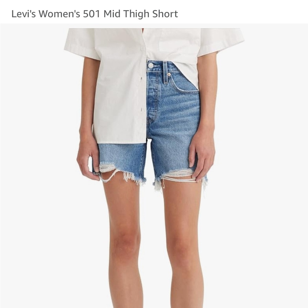 Levi's Women's 501 Mid Thigh Short